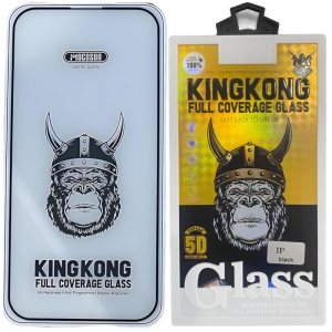  گلس شیشه ای تمام صفحه آیفون 15 پرو موکوسون KINGKONG 
