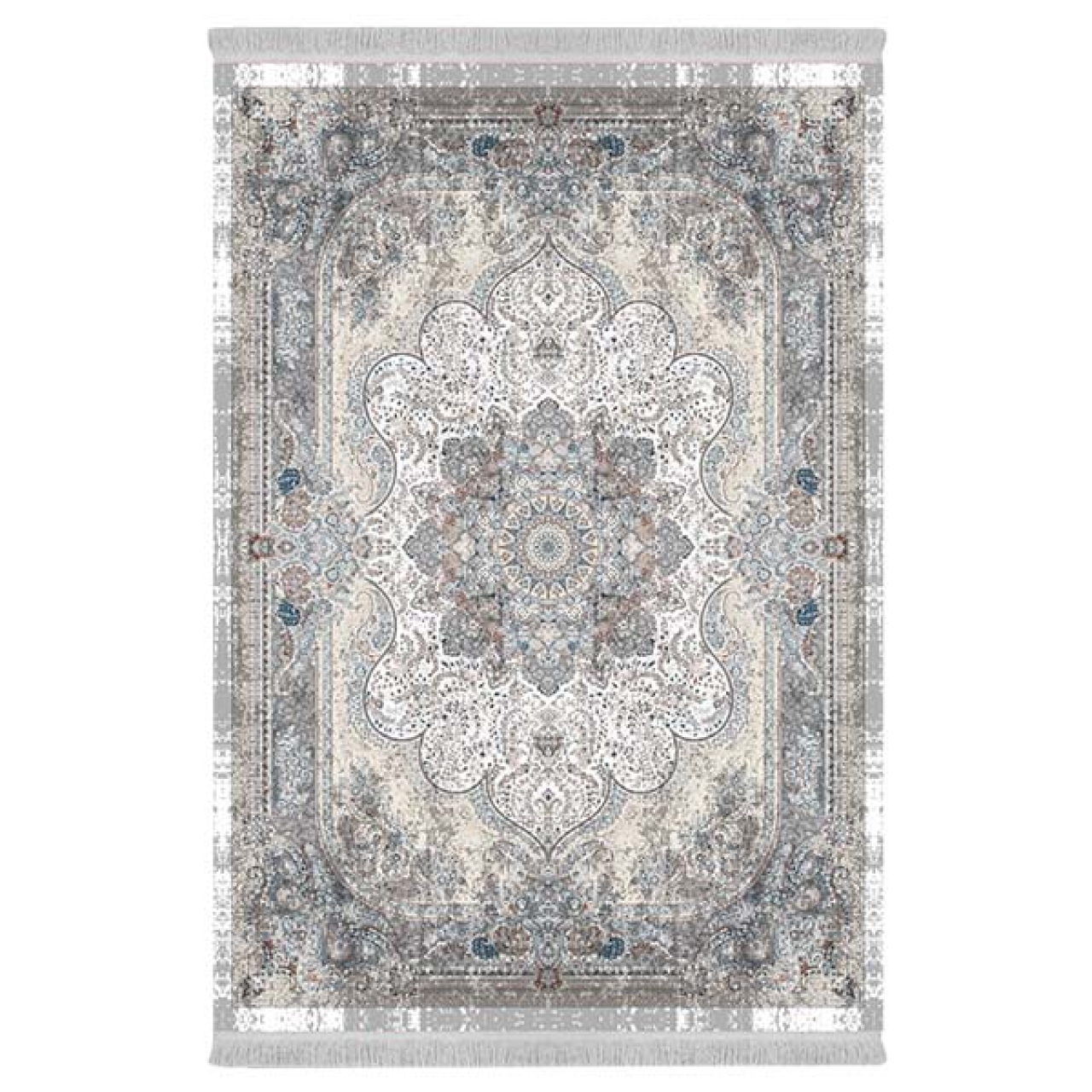 فرش پارچهای دفه مدل فرشینه طرح مدرن کد 29