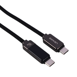 کابل شارژ USB-C به USB-C یوسمز مدل SJ744 طول ۱.۲ متر