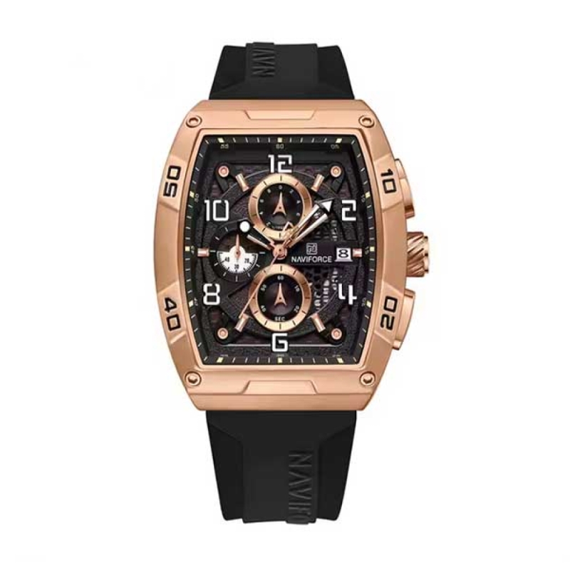 ساعت مچی عقربه‌ای مردانه کوارتز نیوی فورس مدل NF8052 RGCEB