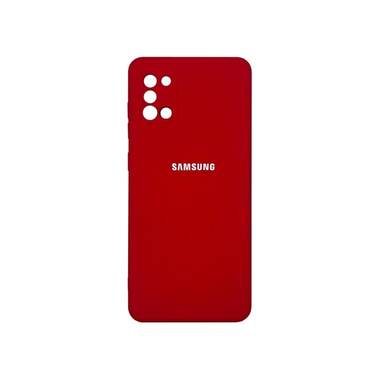 کاور مدل  سیلیکون محافظ لنزدار مناسب برای گوشی موبایل سامسونگ Galaxy A31