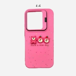 کاور طرح سیلیکون ژله ای هولدر دار مناسب برای گوشی موبایل شیائومی RM NOTE 13 PRO 4G
