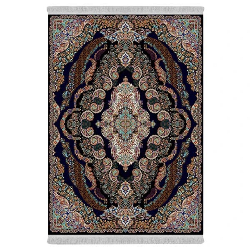 فرش پارچهای دفه مدل فرشینه هازان مخمل کد 064