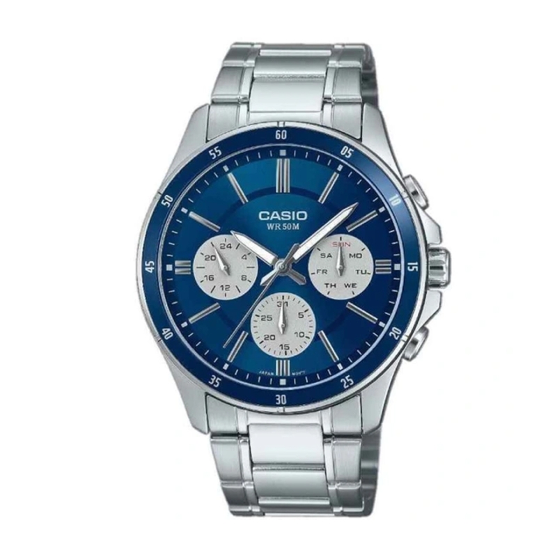 ساعت مچی عقربه‌ای مردانه کوارتز کاسیو مدل MTP-1374D-2A3VDF