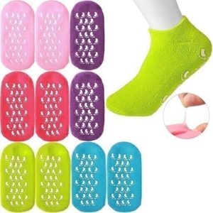 جوراب سیلیکونی اسپا اصل مراقبت و ضد ترک پا Spa Gel Socks