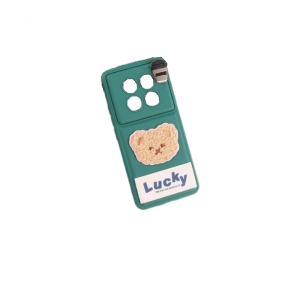 کاور ژله ای Lucky عروسکی محافظ لنزدار مناسب برای گوشی موبایل شیائومی Redmi Note 14 Pro 5G