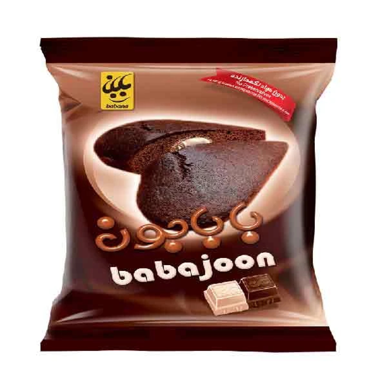 کیک قلبی باباجون حجم 55 گرم