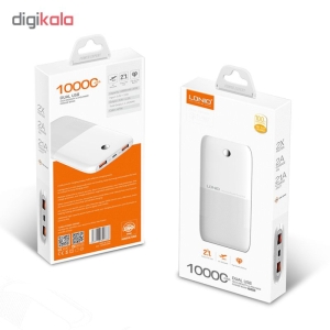 پاوربانک الدینیو مدل PR1009 ظرفیت 10000 میلی آمپر ساعت