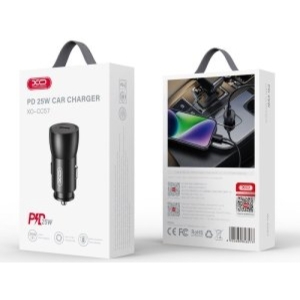  شارژر فندکی فست شارژ ماشین تایپ سی 30 وات ایکس او مدل CC57 