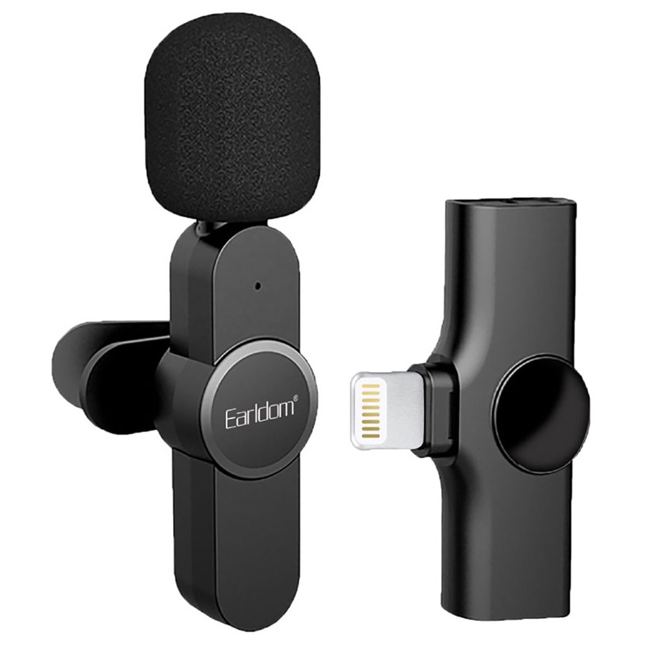  میکروفون بی سیم یقه‌ای لایتنینگ ارلدام مدل MC7L 