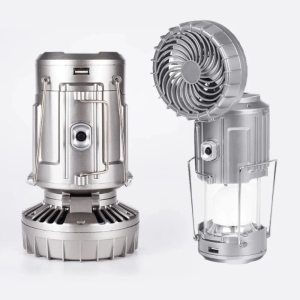 چراغ و پنکه کمپینگ خورشیدی کد 054