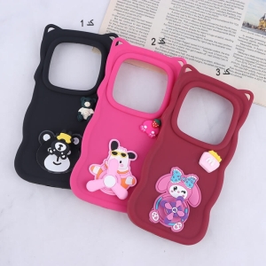 کاور طرح موج دار اسپینر دار گوش دار مناسب برای گوشی موبایل شیائومی Redmi A4