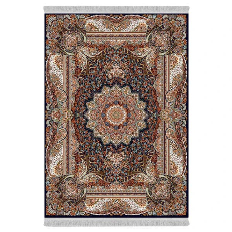 فرش پارچهای دفه مدل فرشینه هازان مخمل کد 108