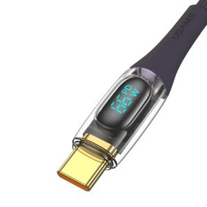 کابل شارژ USB به USB-C یوسمز مدل US-SJ592 – طول ۱.۲ متر