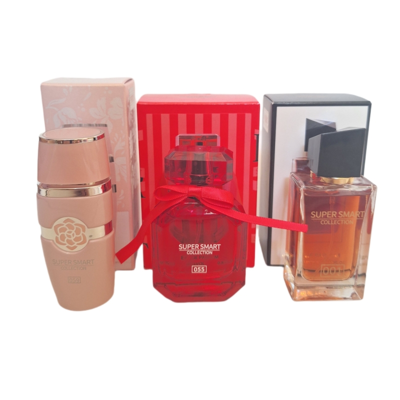 پک اقتصادی سه عددی عطر های زنانه سوپر اسمارت مدل یارا صورتی, ویکتوریا سکرت اینتنس, لیبره اینتنس حجم 25 میل