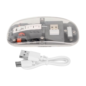  ماوس بیسیم شفاف گرین لاین Green Lion Transparent Mouse