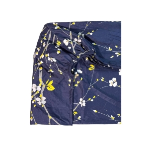 سرویس روتختی کشدار دونفره و روبالشی Cheshik مدل زنبق سایز 160*200 سانتی متر