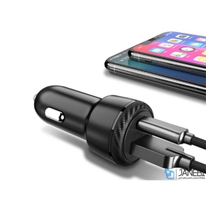 شارژر فندکی فست شارژ ماشین تایپ سی 38 وات مک دودو مدل CC-597