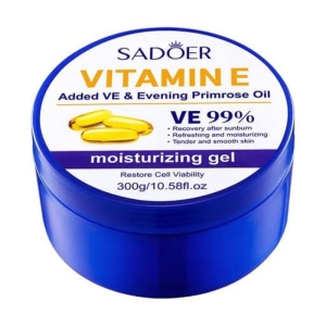 ژل  مرطوب کننده سادور حاوی  ویتامین E و روغن گل مغربی با حجم 300 گرم
