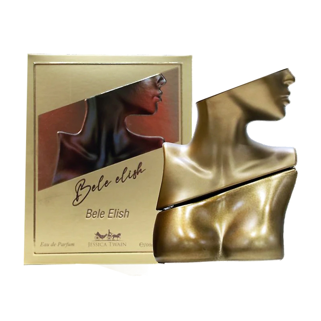 ادوپرفیوم زنانه جسیکا توین فرانسه مدل بیلی ایلیش طلایی حجم 100 میل