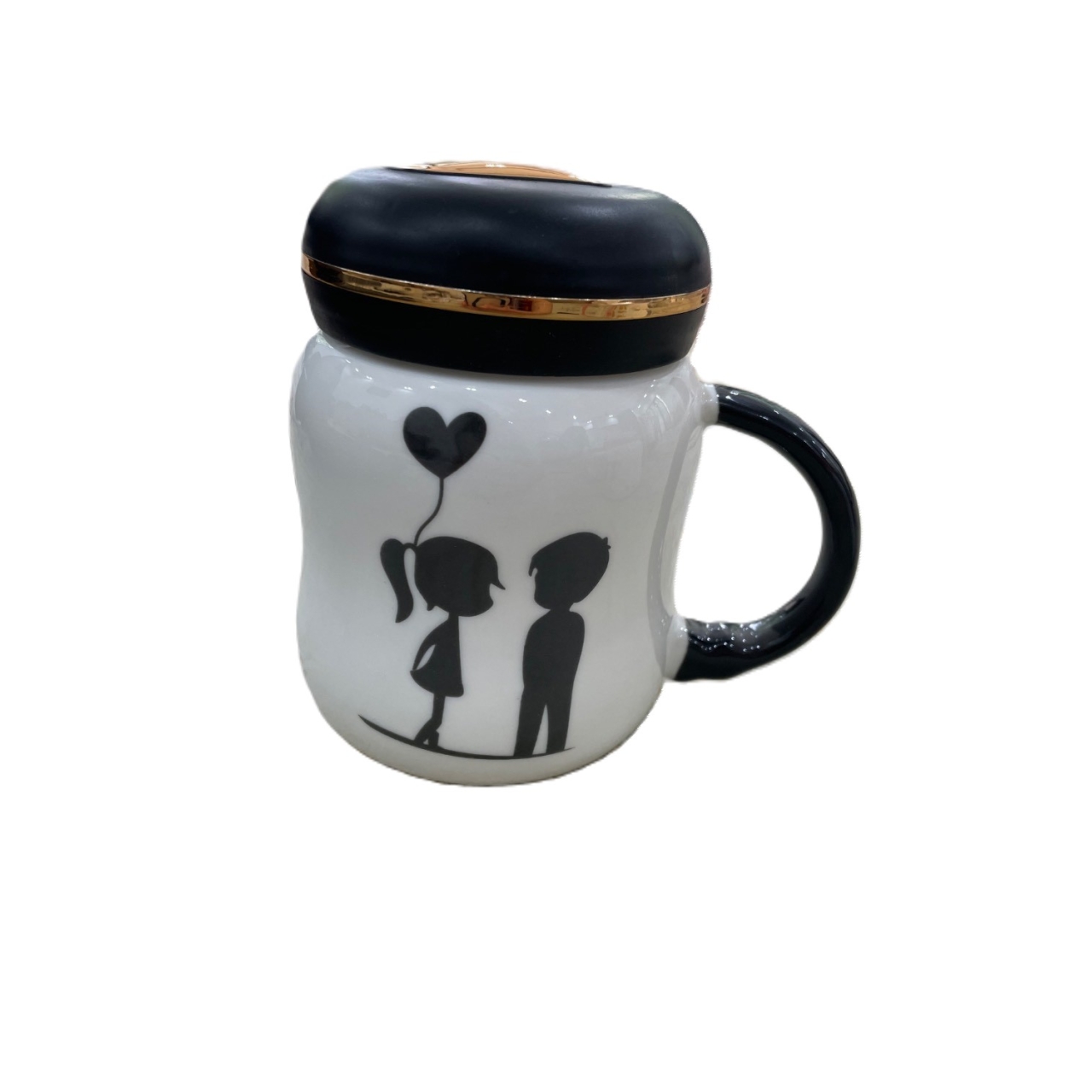 ماگ مدل در دار طرح دختر پسر کد A04