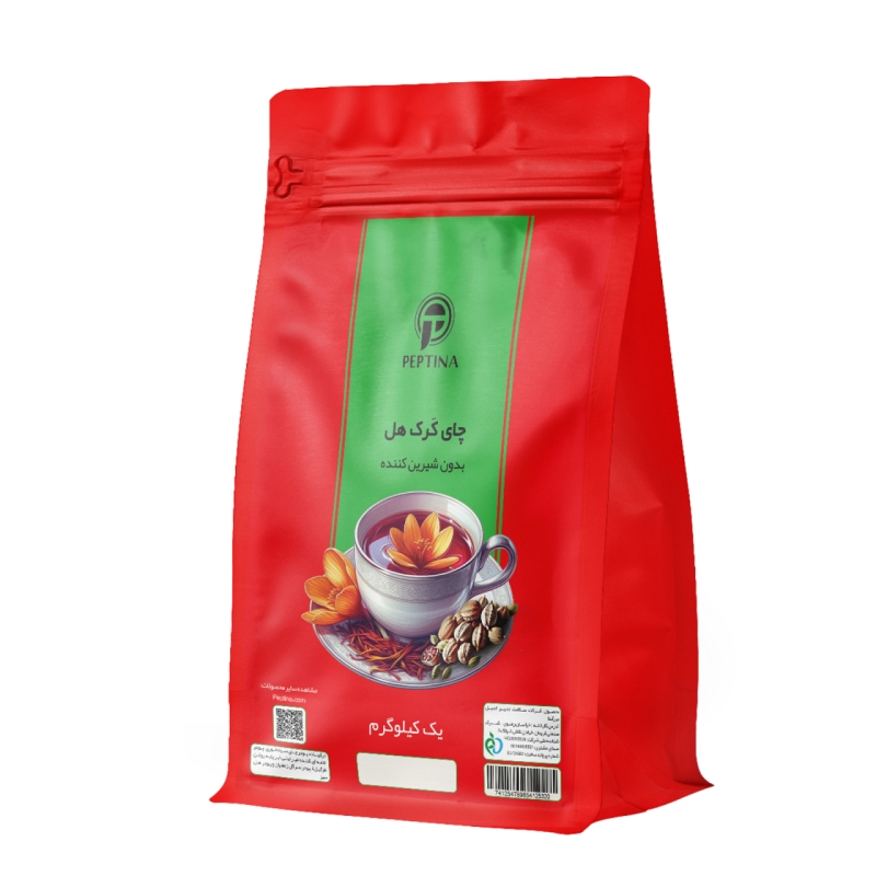 چای کرک هل بدون شیرین کننده پپتینا پاکت یک کیلوگرمی