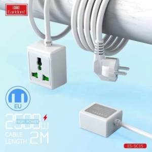  تبدیل برق جهانی با کابل دو متری 2500 وات ارلدام مدل ES-SC15 