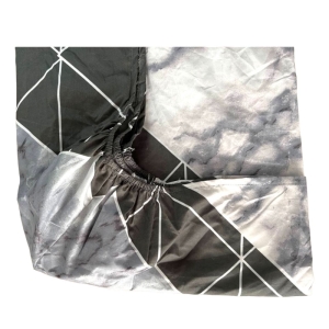 ملحفه تخت دونفره 3 تکه کشدار Cheshik مدل بونسا سایز 180*200 سانتی متر