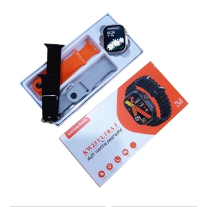 ساعت هوشمند الترا مدل KEGIWEAR KW23 ULTRA3 با 3 بند سیلیکونی