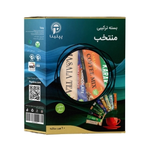 بسته ترکیبی منتخب پپتینا جعبه 10 عددی