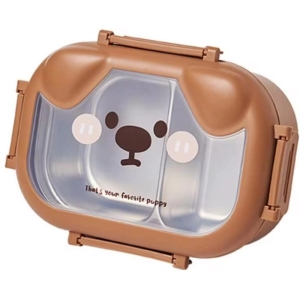 ظرف غذا داخل استیل طرح سگ مدل 1042