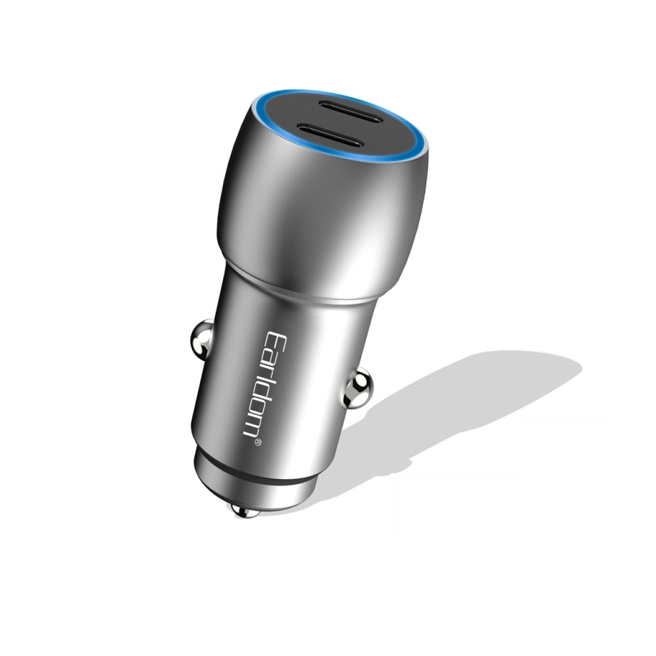  شارژر فندکی دو پورت تایپ سی 40 وات ارلدام مدل CC15 