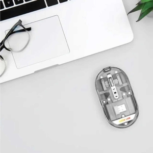  موس بی سیم طرح شفاف گرین لاین مدل GNTRMSELITEGY 