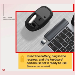 ست موس و کیبورد بی سیم شیائومی مدل B1040 MW23PB01