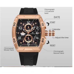 ساعت مچی عقربه‌ای مردانه کوارتز نیوی فورس مدل NF8052 RGCEB