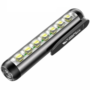  چراغ قوه کوچک گیره دار شارژی اسمایلینگ شارک مدل GZ-5155 