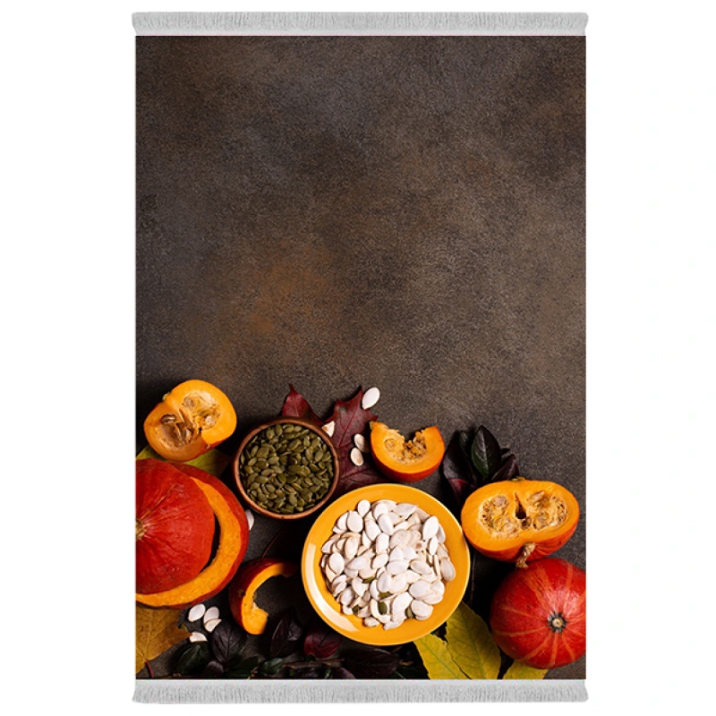 فرش پارچهای دفه مدل فرشینه طرح آشپزخانه کد 1148