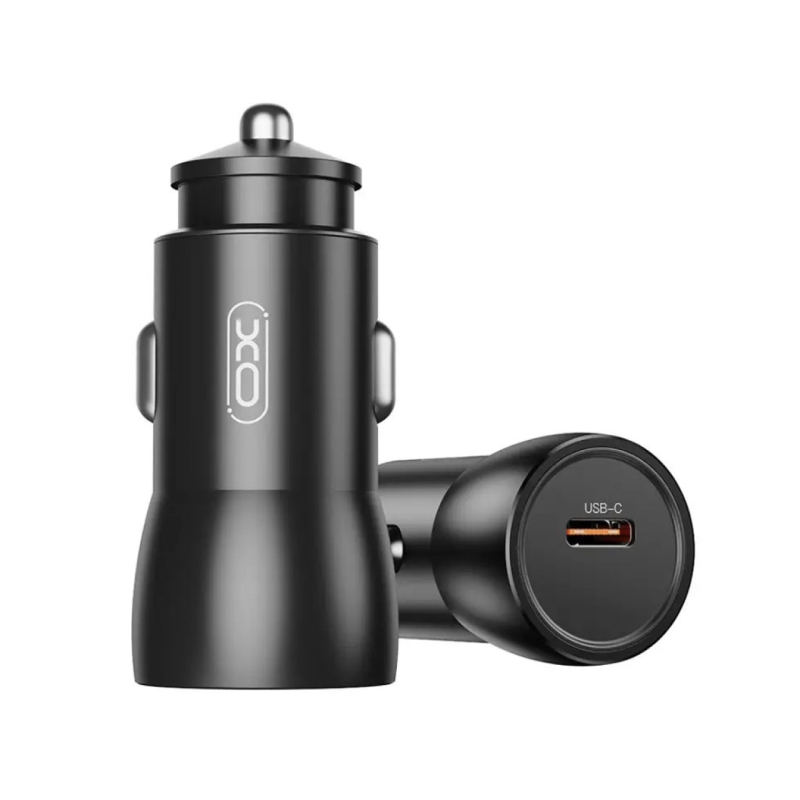  شارژر فندکی فست شارژ ماشین تایپ سی 30 وات ایکس او مدل CC57 