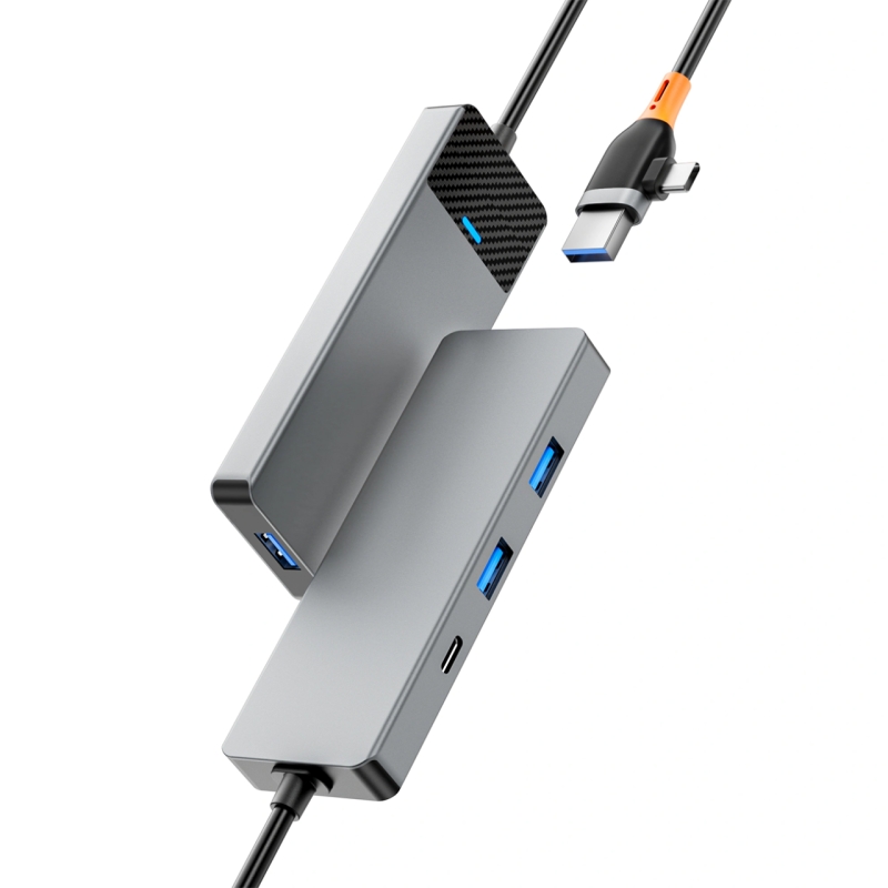  هاب تایپ سی و هاب یو‌اس‌بی 4 پورت ویوو مدل A431C 