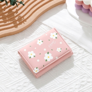 کیف پول زنانه فانتزی تاشو طرح گل بابونه تائومیک میک مدل Y9265