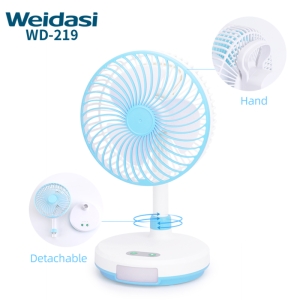 پنکه شارژی رومیزی ویداسی مدل WD-219
