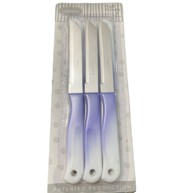 چاقو اره ای کد K306P-6 بسته 6 عددی