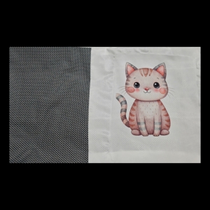 ملحفه تشک مدل کشدار کد E65 یک نفره دوتکه