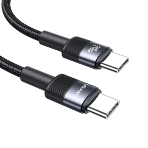 کابل شارژ USB-C به USB-C یوسمز مدل SJ727 طول ۱.۲ متر