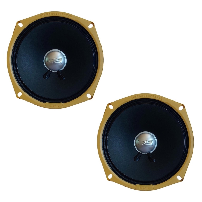 میدرنج خودرو کیو اس مدل YD-120 سایز 5 اینچ بسته 2 عددی 