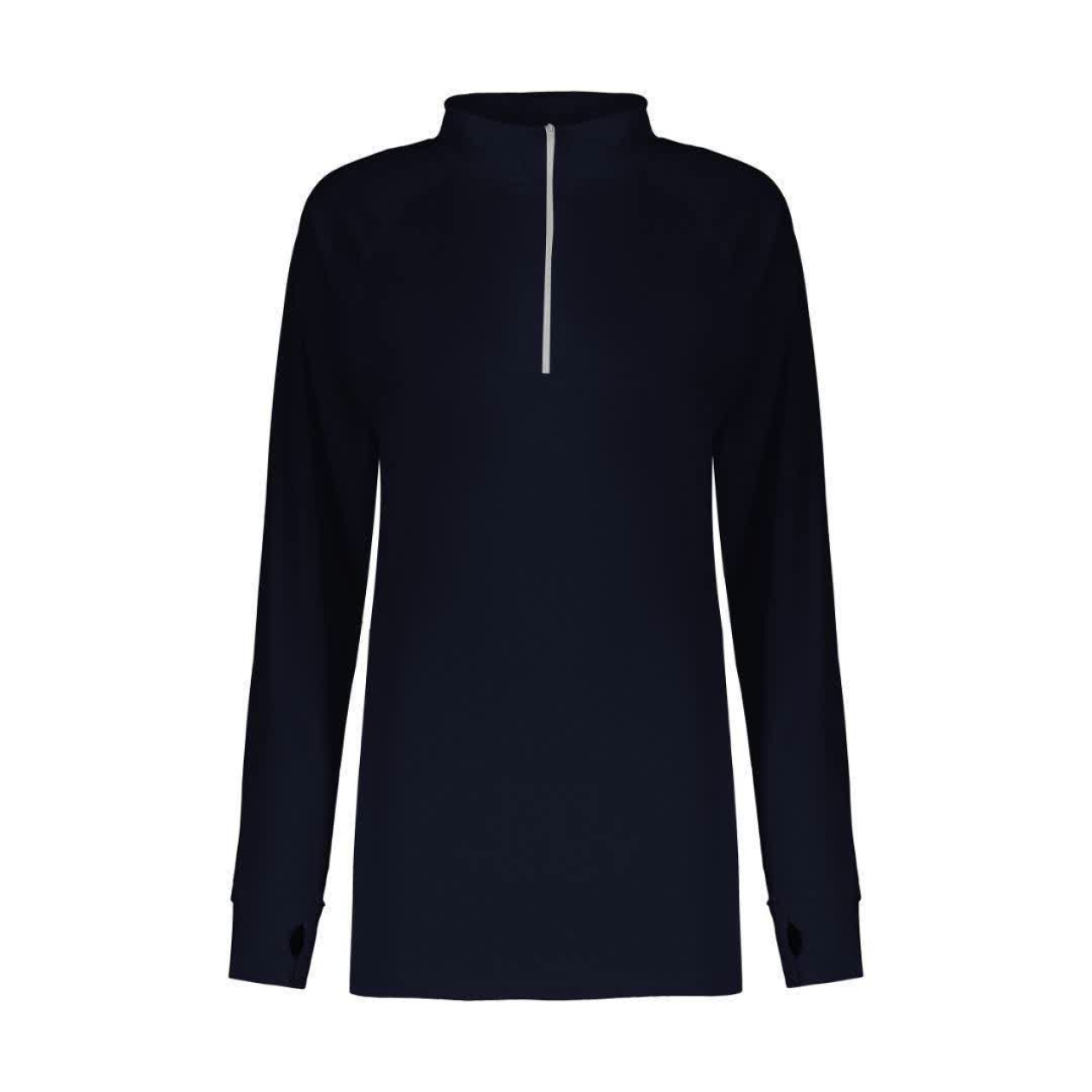 تی شرت آستین بلند ورزشی زنانه پانیل مدل 416 سرمه ای