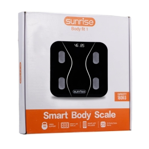 ترازوی دیجیتال هوشمند بلوتوث دار سانرایز مدل BODY FIT 1