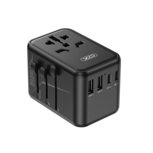  چند راهی برق مکعبی دو سوکت و دو یو اس بی و 3 تایپ سی ایکس او مدل WL22 