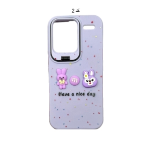 کاور طرح سیلیکون ژله ای هولدر دار مناسب برای گوشی موبایل شیائومی Redmi Note 13 Pro Plus