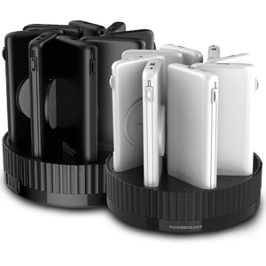  پاوراستیشن 10000 میلی‌آمپرساعت 8 در 1 پاورولوژی مدل PPBCHA2681BK 